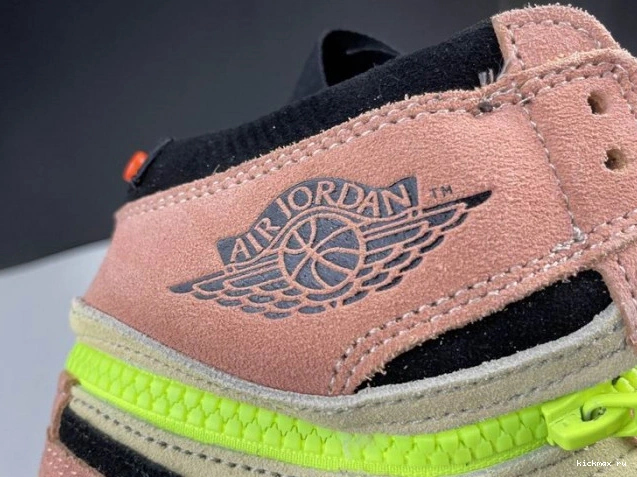 Cheap Kickmax Peach CW6576-800 High Air 1 Switch Jordan 0701